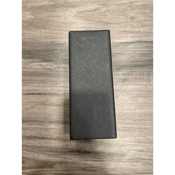Prada Black Textured Leather Watch/Bracelet Case Box - Picture 4 of 9